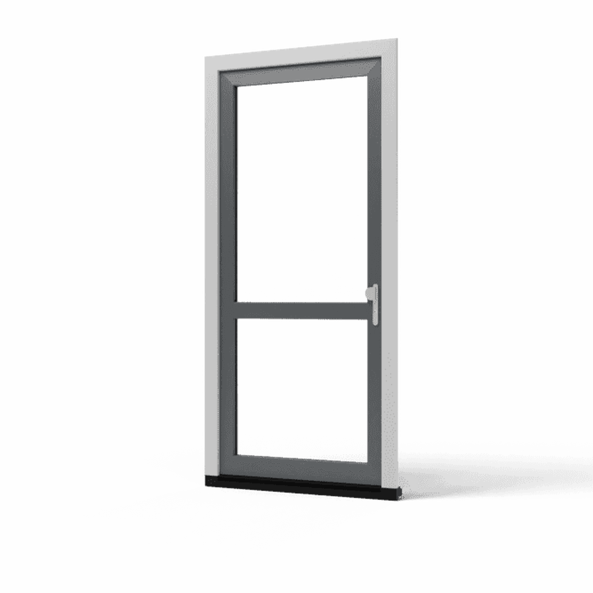 Voordeur TK02 binnendraaiend - kunststof