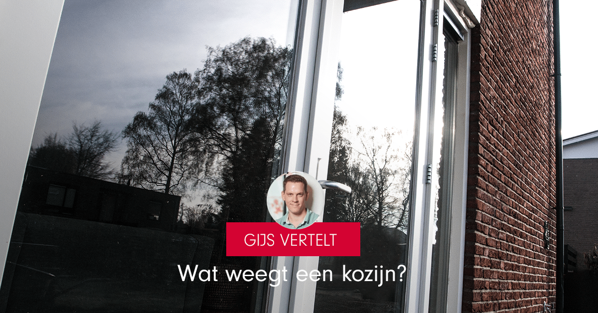 Wat weegt een kozijn