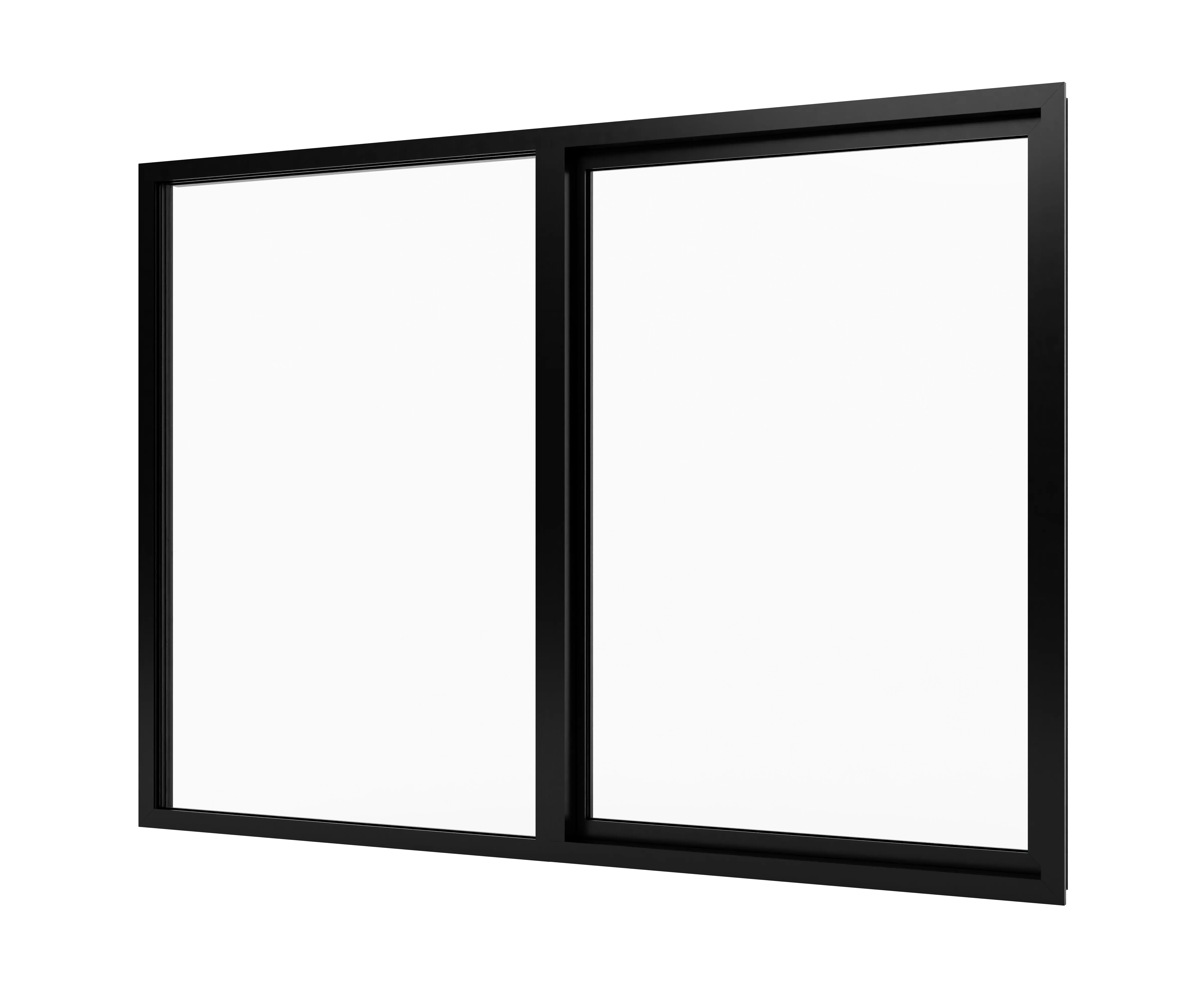 2 delig schuifpui | aluminium