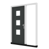 Houten voordeur TH05 met zijlicht rechts