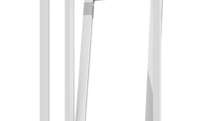Kunststof draaikiepdeur met zijlicht links